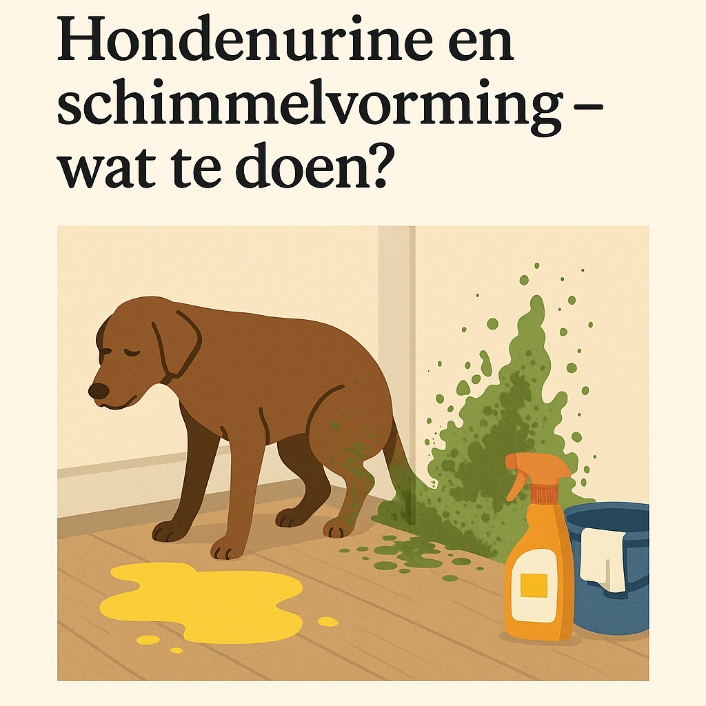 Hondenurine en schimmelvorming – wat te doen?