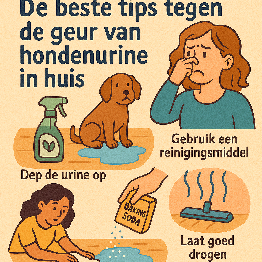 De beste tips tegen de geur van hondenurine in huis