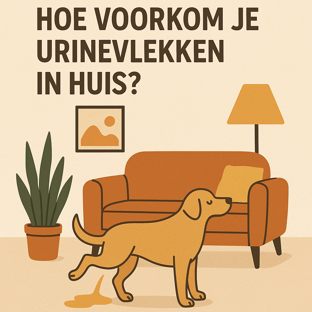 Hoe voorkom je urinevlekken in huis?